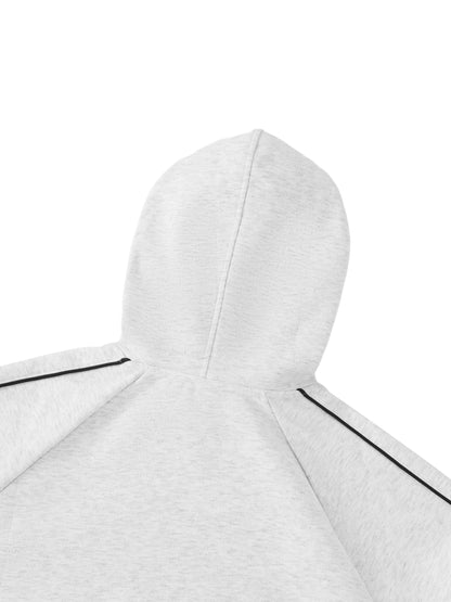 The Boundary Hoodie [White Gray]